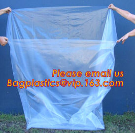 Plastic reusable thermal pallet cover, Heavy Duty Waterproof Pallet Cover Tarp, LLDPE Elastic Pallet Packaging Bag Cover