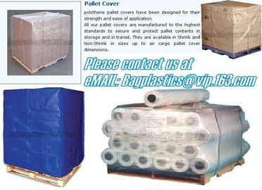 Plastic Material and PE Plastic Type reusable pallet cover, opaque plastic pallet cover, LDPE Bin lliners Gaylord Liners