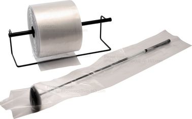 Clear Lay-Flat Poly Tubing on Rolls, Black Conudctive Poly Tubing on Rolls and Antistatic