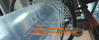 Nylon, Poly Co-Extrusion Transparent Thick plastic roll, Poly tubing, Poly Sleeve Tubing