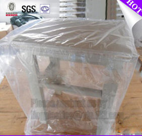 Big durable transparent hdpe plastic pallet covers, Reusable Waterproof Plastic PVC Pallet Cover,100% Polyester