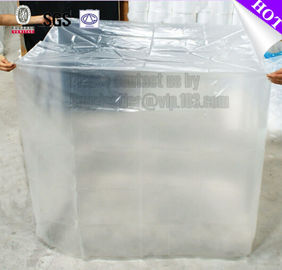 Big durable transparent hdpe plastic pallet covers, Reusable Waterproof Plastic PVC Pallet Cover,100% Polyester