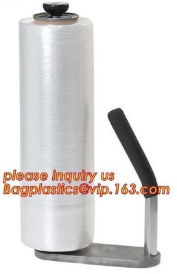 Hand Stretch Film Shrink Wrap 18" x 1500 ft Shipping Clear Plastic Wrap, colored stretch wrap, stretch shrink wrap, bage