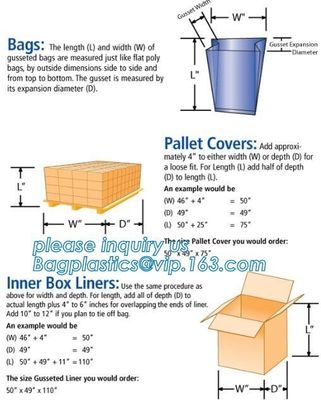 48 x 48 x 96" 1 Mil ldpe Clear Pallet Covers, Eco-friendly Reusable Pallet Wrap Pallet Cover, Disposable CPE Waterproof