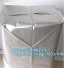 48 x 48 x 96" 1 Mil ldpe Clear Pallet Covers, Eco-friendly Reusable Pallet Wrap Pallet Cover, Disposable CPE Waterproof