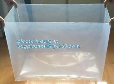 Giant jumbo big size poly pallet cover packaging bags with competitive price, 36 x 27 x 65" 1 Mil ldpe Clear Pallet Cove