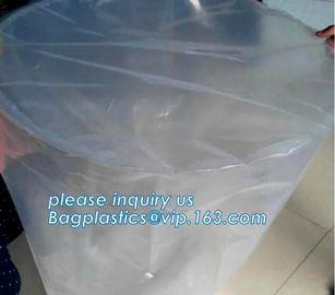 Giant jumbo big size poly pallet cover packaging bags with competitive price, 36 x 27 x 65" 1 Mil ldpe Clear Pallet Cove