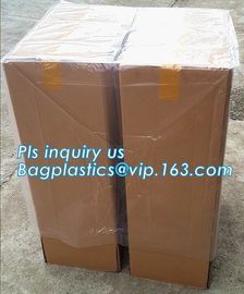 Heavy Duty Extra Big Jumbo Clear Poly Bags For Pallet Covers, Plastic Material and PE Plastic Type reusable pallet cover