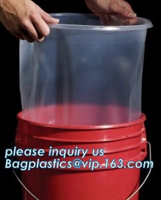 Bucket Liner Disposable Pail Liner, Drum Inserts & Liners, Plastic Protective Liner for Drums, Rigid Drum Liners | Rigid