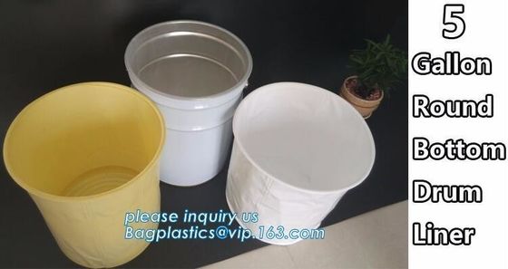 Bucket Liner Disposable Pail Liner, Drum Inserts & Liners, Plastic Protective Liner for Drums, Rigid Drum Liners | Rigid