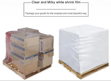 PE Heat Shrink Plastic Film Rolls For Packaging With Customized Size And Colours