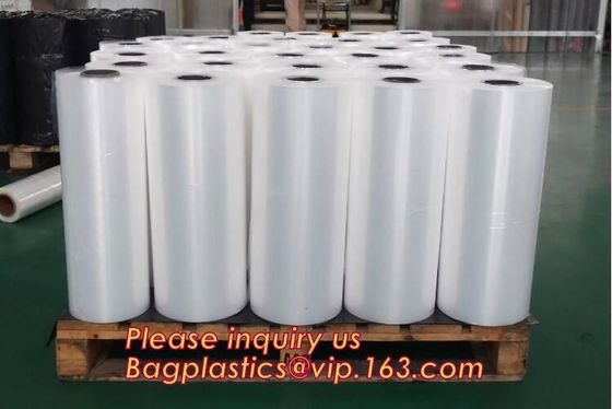 25MicTransparent PVC Shrink Film For Printing And Packaging,pof shrink plastic packing film for packaging bagease packag