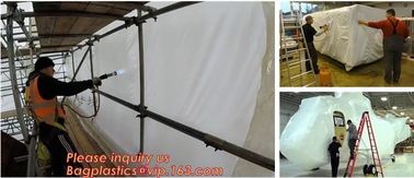 biodegradable shrink wrap 200 mic construction industrialJumbo construction industrial uv shrink wrap for yacht covering