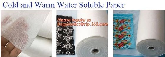 Cold and warm water soluble paper & film,hot melt film,hot melt adhensive film,PVA water transfer printing film / Cold w