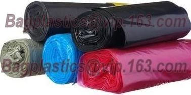 Heavy Duty Biodegradable Black 30 Rolls Rubbish Plastic Garbage Bag Package Garbage Bags Medical Waste Bags Plastic Used