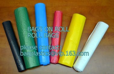 Heavy Duty Biodegradable Black 30 Rolls Rubbish Plastic Garbage Bag Package Garbage Bags Medical Waste Bags Plastic Used