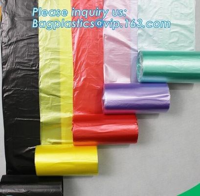 Ultra Strong Wastebasket Liners Bags for Home Waste Bin Kitchen Bathroom Office Car,Medium Trash Bags, Black Bin Liners