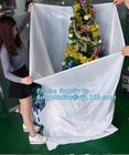 Extra Large Clear Bags, Thick Big Jumbo Size Poly Storage Bags, Christmas Tree Bags, Bike bags, Gift Toy Bear Bags, Pack