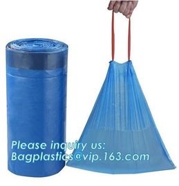 Bio Recycling & Degradable Strong Rubbish Bags Bathroom Trash Can Liners for Bedroom Home Kitchen Office Car Waste Bin