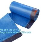 Bio Recycling & Degradable Strong Rubbish Bags Bathroom Trash Can Liners for Bedroom Home Kitchen Office Car Waste Bin