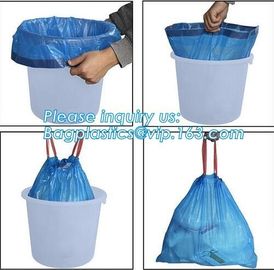 Bio Recycling & Degradable Strong Rubbish Bags Bathroom Trash Can Liners for Bedroom Home Kitchen Office Car Waste Bin