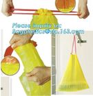 Bio Recycling & Degradable Strong Rubbish Bags Bathroom Trash Can Liners for Bedroom Home Kitchen Office Car Waste Bin
