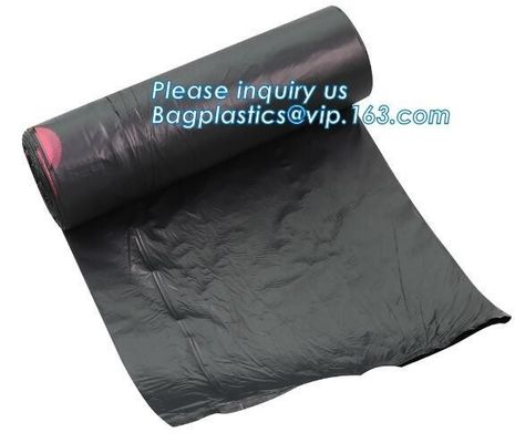 Thickening Garbage Bags Biodegradable Trash Bags Recyclable Rubbish Bags, 5 Gallon Wastebasket Bin Liners for Bedroom Ho