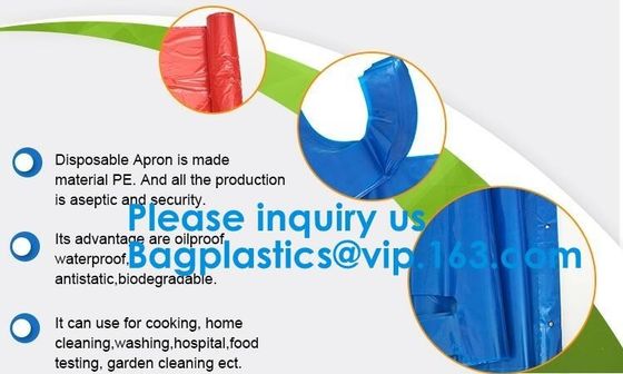 Reusable Heavy Duty Poly Aprons The best Kitchen Cooking Apron,Multipurpose Disposable Aprons Waterproof Arts & Crafts,P