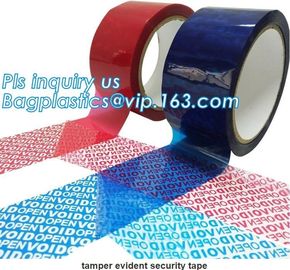 Factory OEM Half transfer Total Transfer and Non-transfer OPEN VOID anti-sheft security tape adhesive security tape