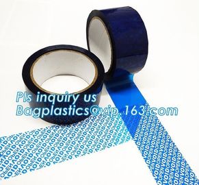 Security Seal anti-counterfeiting tapes void carton packing tape,Serial Number Security Sealing VOID OPEN Tape bagease