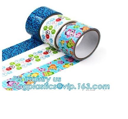 Cheap Japanese school stationery custom duct paper tape funny paper tape,General Purpose CLoth Duct Tape Residue Free, N