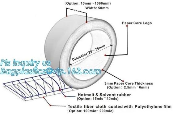 aluminum foil duct tape waterproof aluminum tape with bottom paper,OEM free sample strong Adhesive Logo Printed Tapes Cl