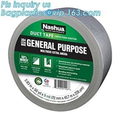 Custom Color and Size Heavy Duty Duct Tape,cloth duct tape silver insulation tape black carpet protection usage masking