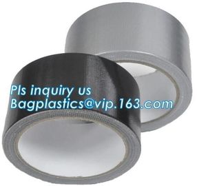 SILVER TAPE, BLACK SCOTH, 2" x 60y Gaffa Cloth Tape Duct Waterproof Heavy Duty Strong gaffer duck tape, BAGEASE, BAGPLAS