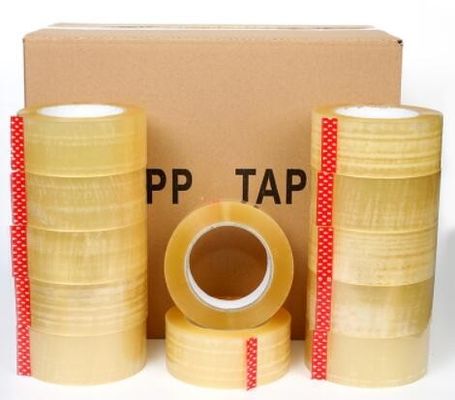 Custom Logo Printed reinforcement bopp packing tape made in China,Crystal Clear Box Sealing Bopp Tape for Carton Tape Di