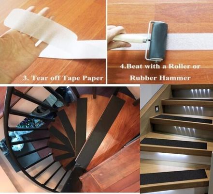 Anti Slip Tape/Anti Slip Tread For Stairs,Waterproof Anti Slip Floor Abrasive Adhesive tape,Glow anti slip floor safety