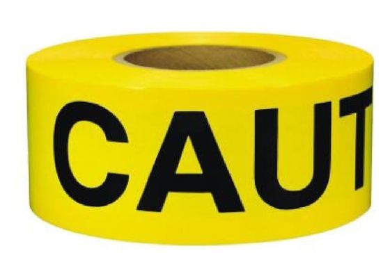 Caution Warning DANGER Tape Caution Tape Roll 3-Inch Non-Adhesive Sharp Red Color Warning Tape,Safety Caution PVC Materi