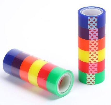 printed stationery bopp printed packing tape for decoration,Stationery BOPP adhesive Tape Office Tape with SGS Certifica