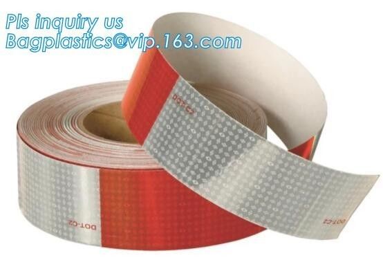 Engineering Grade Prismatic Reflective Sheeting Tape,3m pavement marking tape road reflective pattern tape,3M Red&White