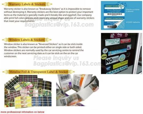 Fluorescent stickers,foul,direct thermal,hologram,thermal labels,food packaigng, promotional label,touletries, UV vanish