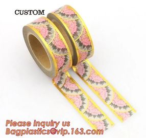 Most Popular Lovely Design Custom Printing Various Color Pineapple Assorted Pattern Waterproof Washi Tape For Kids Craft