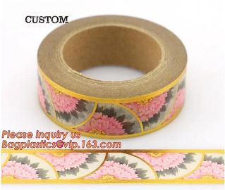 Most Popular Lovely Design Custom Printing Various Color Pineapple Assorted Pattern Waterproof Washi Tape For Kids Craft