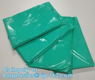 Diaper sacks hotel sanitary bag sanitary napkin packaging bag, Disposable Plastic Thin bags Customized Colors Baby Nappy