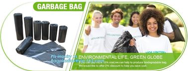 Biodegradable Green Dog Poop Bag Bulk  with Free Baggie Bone Dispener, HDPE+D2W/EPI/Cornstarch to make the bags Biodegra