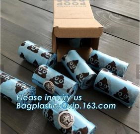 Eco-Friendly 100% Biodegradable PLA Dog Pet Waste Poop Bags, Biodegradable Plastic Dog Pet Waste Poop Bags, bagplastics