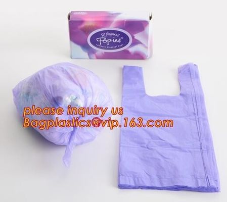 Degradable Pet Poop Bags Dog Cat Waste Pick Up Clean Bag Refill Bags Promotion, Bone shaped pet waste bag clean-up holde