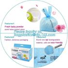 Bio-degradable Fragrance Free Nappy Sacks disposable diaper bags, ok compost home certified 100% biodegradable nappy sac