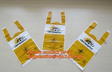 100 Compostable Biodegradable Shopping Bags - T-Shirt Style Carry Bags for Trash Or Grocery - Super Strong Holds 25 Poun