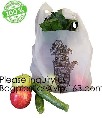 Produce Polyethylene Bags on a Roll, Take Out Disposable Plastic Food Bags Roll, Fruit Vegetables Grocery, BAGEASE, BAGS
