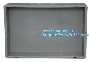 Multi-purpose Euro logistics plastic box ; Plastic turnover box, pp corrugated sheet Box plastic transport box turnover